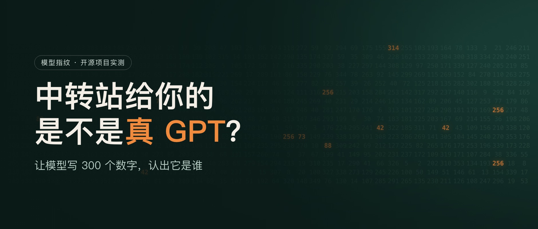 中转站给你的是不是真 GPT